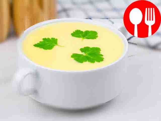 Суп-пюре с голландским сыром