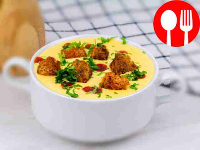 Суп-пюре с тыквой