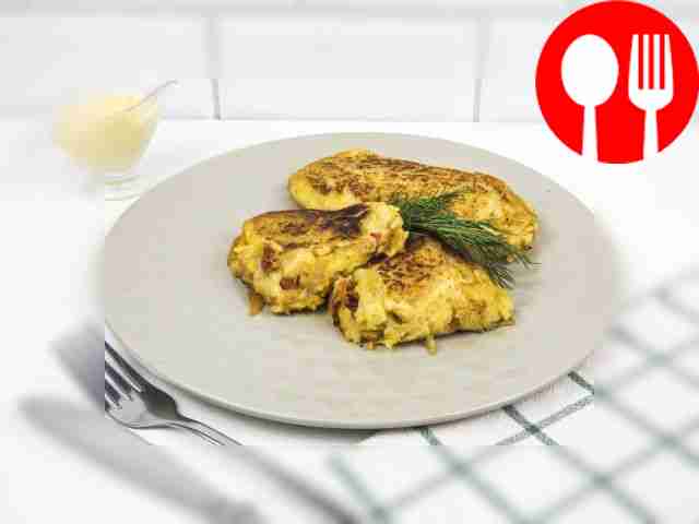 Картофельные зразы с капустой