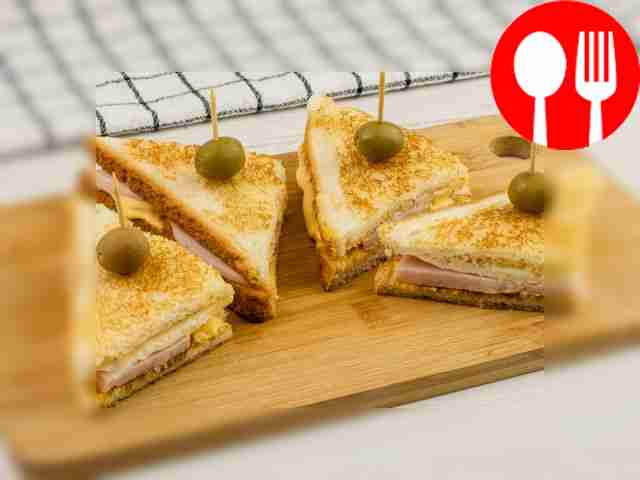 Мини-сэндвичи с ветчиной и сыром