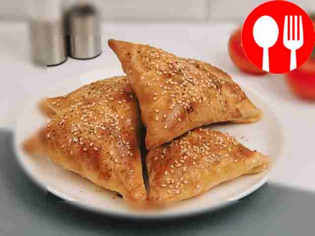 Самса из мраморной говядины