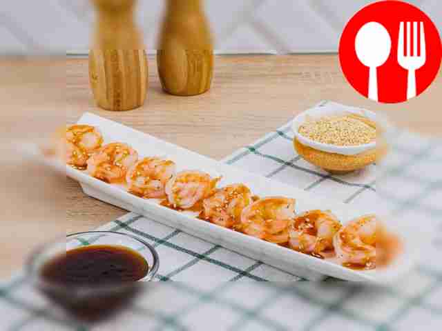 Вареные креветки