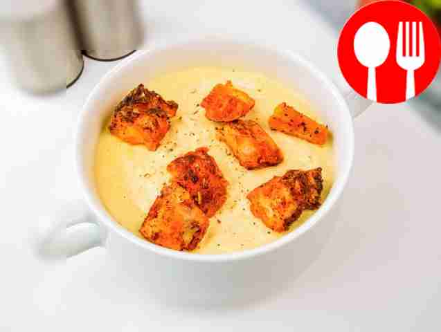 Крем-суп из цветной капусты диетический