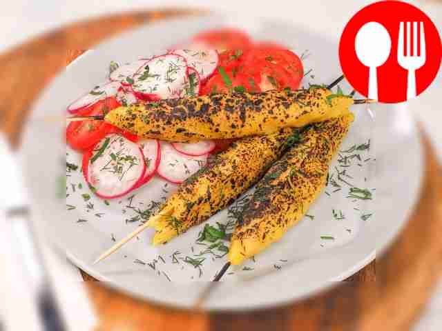 Люля-кебаб из картофеля