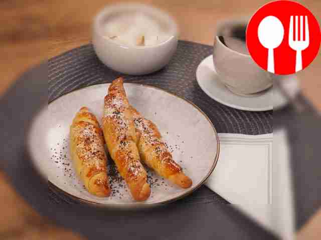 Бездрожжевые круассаны