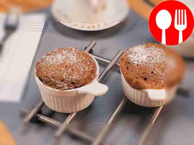 Кекс в микроволновке