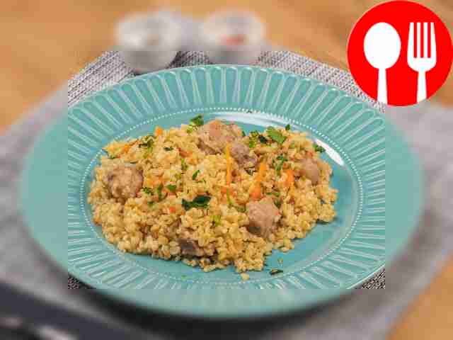 Плов из булгура