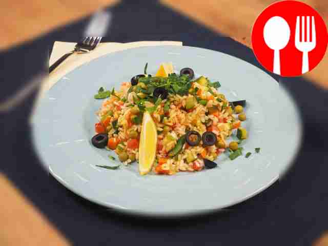 Паэлья с овощами