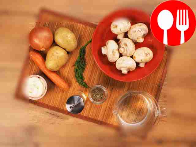 Разместите продукты удобно. Подготовьте...