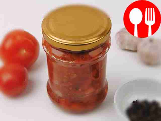 Кабачки с помидорами и луком на зиму