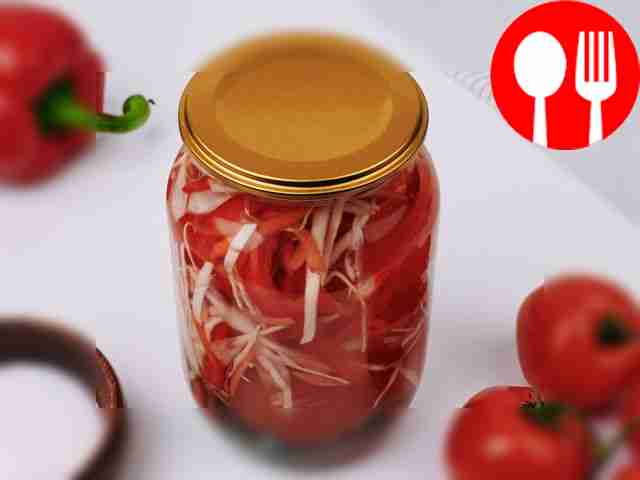 Маринованные помидоры с капустой на зиму