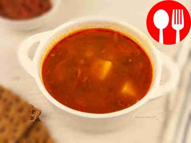 Харчо с томатной пастой