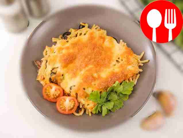 Спагетти в духовке