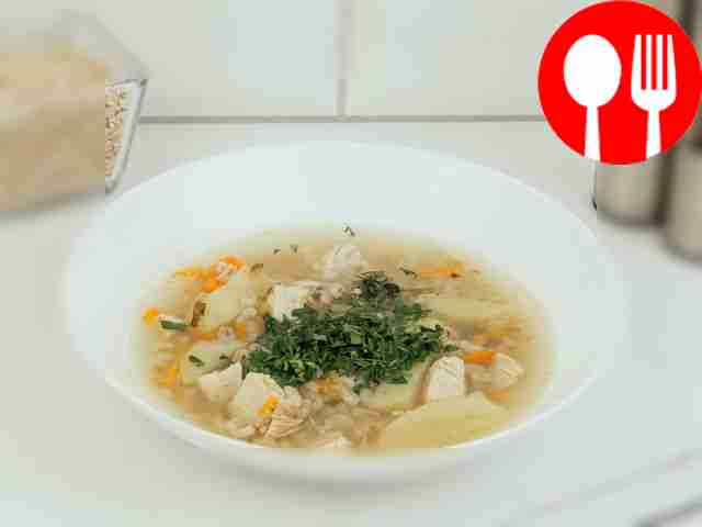 Рассольник с курицей