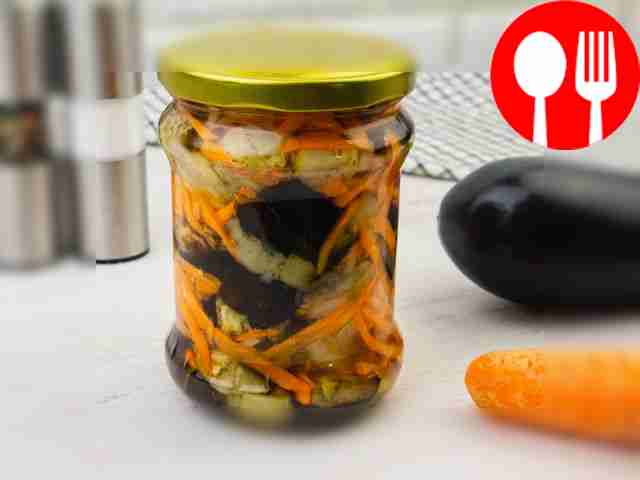 Баклажан с морковью на зиму