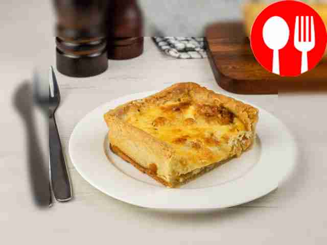 Киш с тыквой