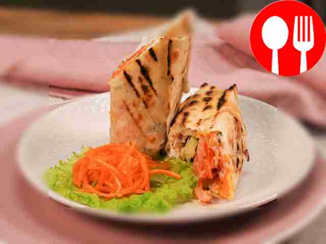 Домашняя шаурма в лаваше