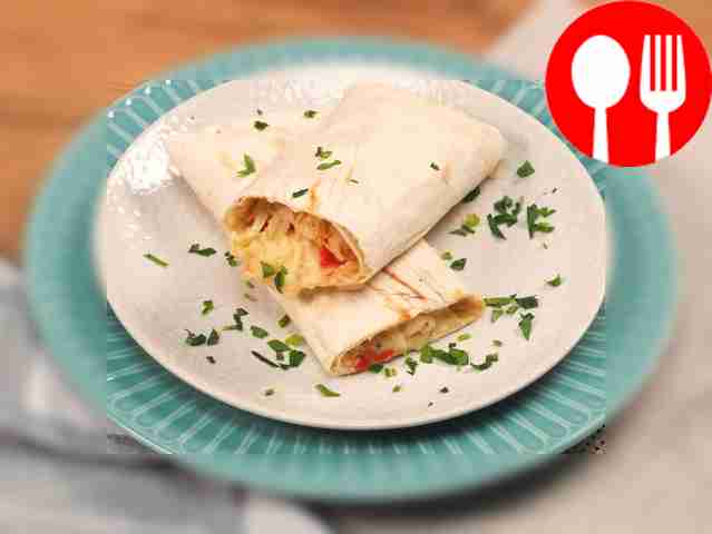 Сырная шаурма