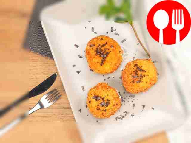 Жареное мороженое