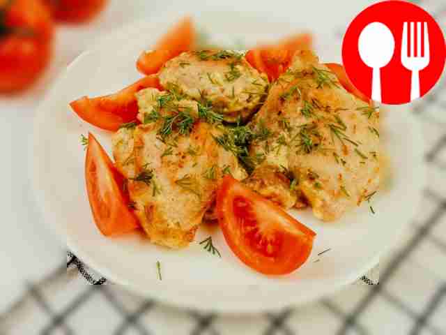 Куриные бедра в майонезе