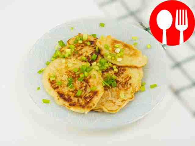 Оладьи с сыром