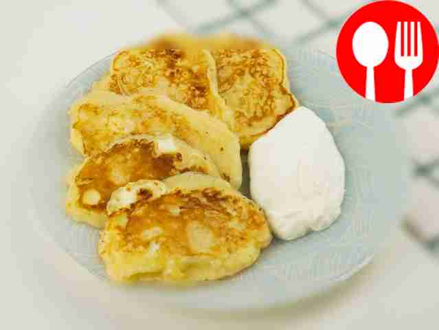 Оладьи с яйцом