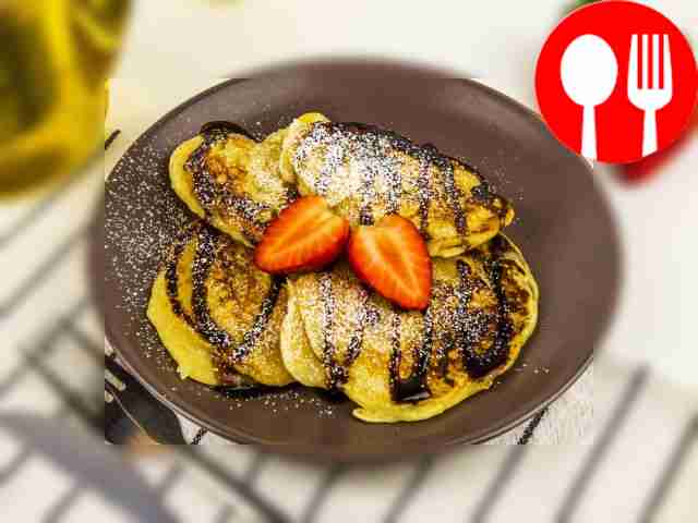 Оладьи на сухом молоке