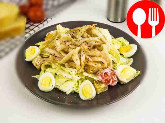 «Цезарь» с кальмаром