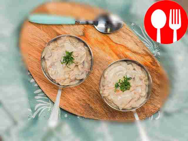 Соус грибной со сметаной