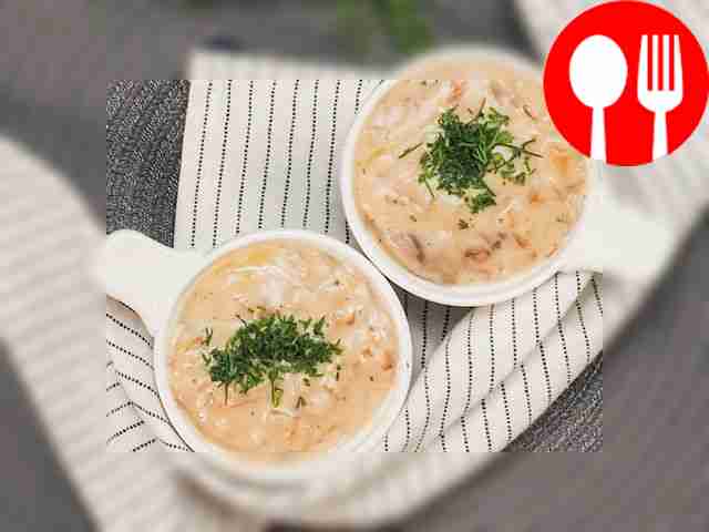 Грибной соус с молоком