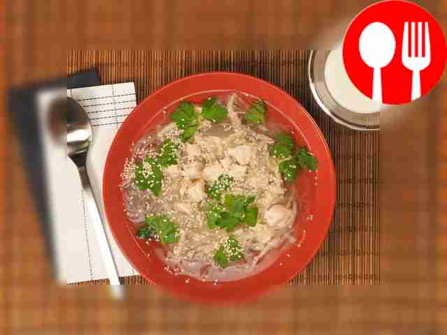 Суп с фунчозой