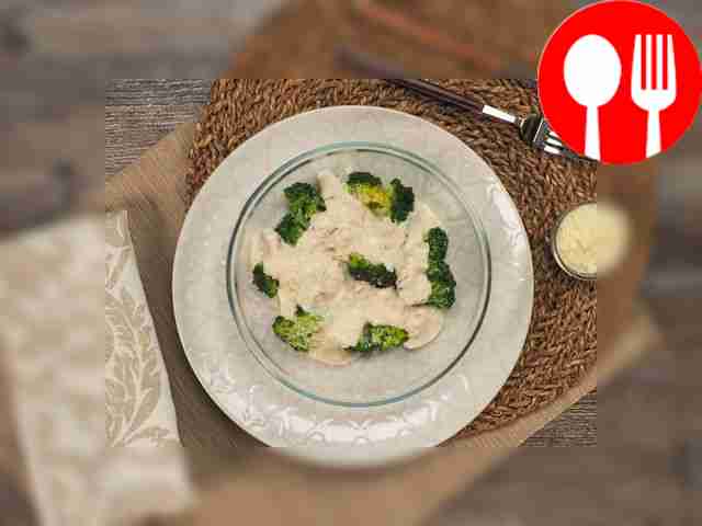 Сливочный соус с беконом