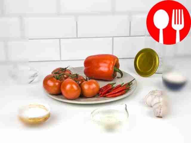 Заранее подготовьте все продукты. Болгарский и...