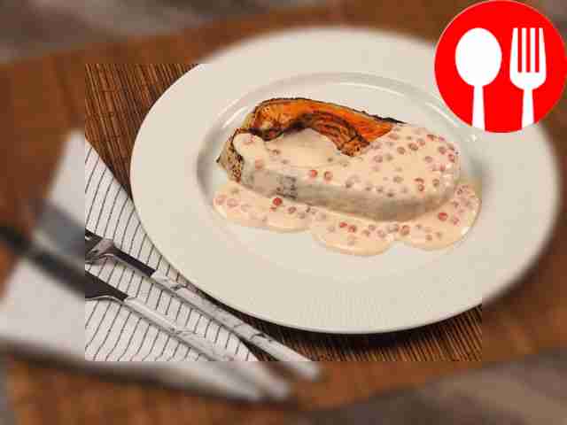 Сливочно-икорный соус