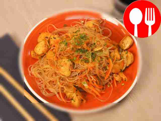 Вок с фунчозой