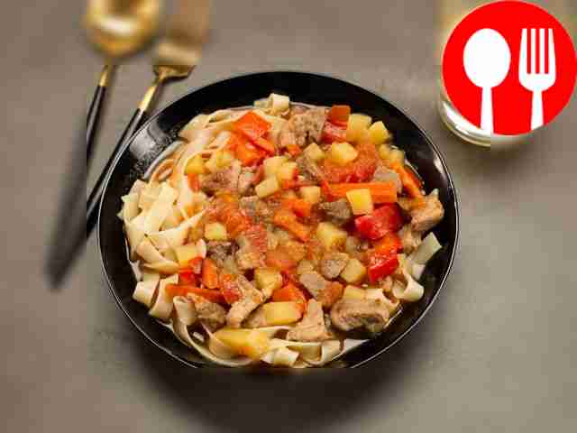 Лагман из свинины