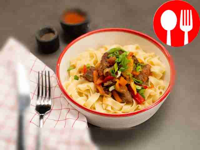 Лагман из говядины