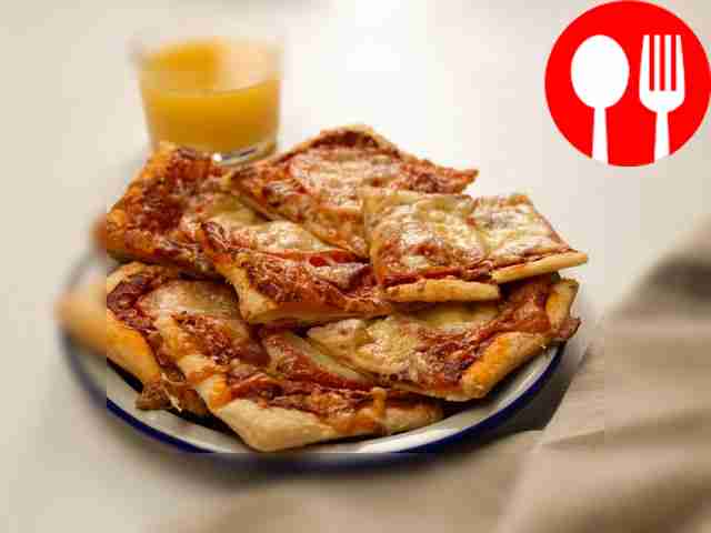 Пицца на слоеном тесте