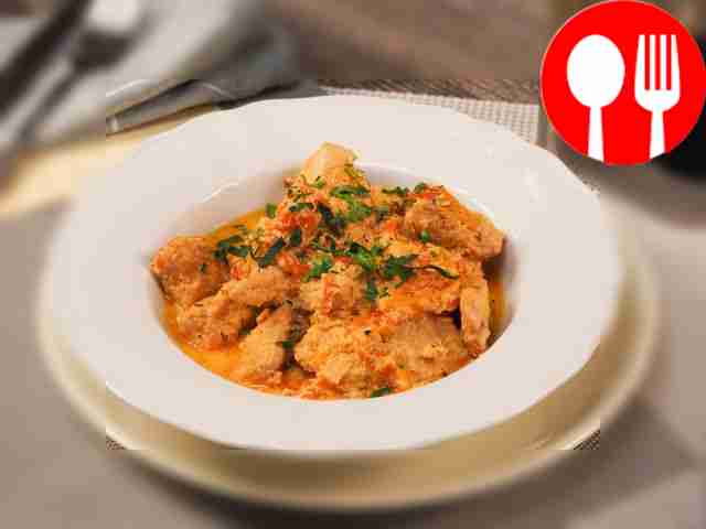 Индейка в сливочном соусе в мультиварке