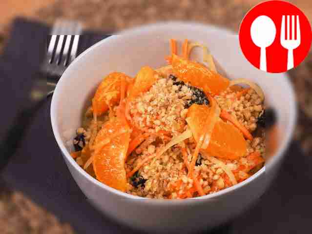 Салат из маргеланской редьки