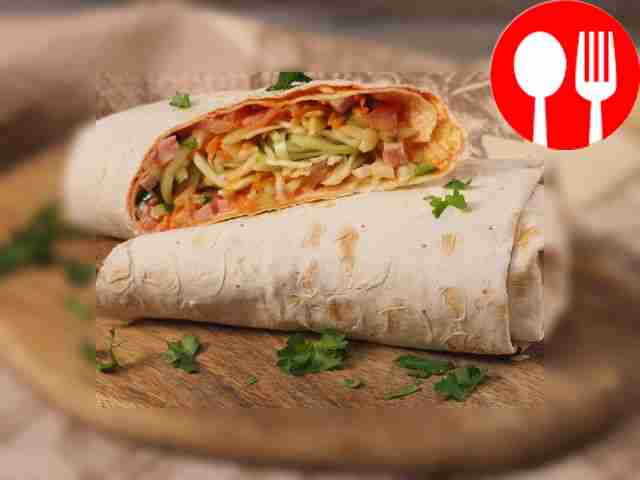 Шаурма с колбасой