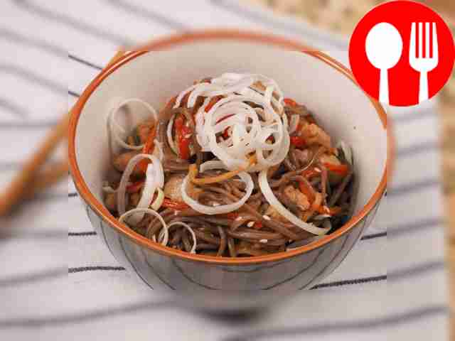 Лапша вок со свининой