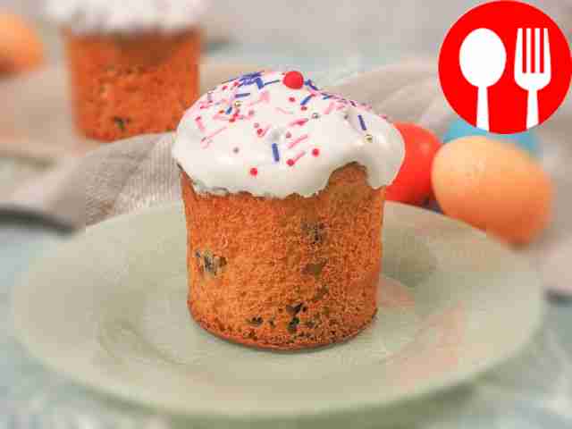 Кулич на молоке