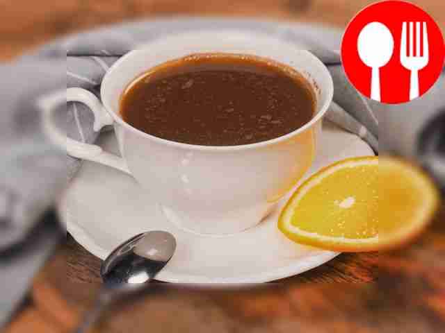 Кофе с апельсиновым соком