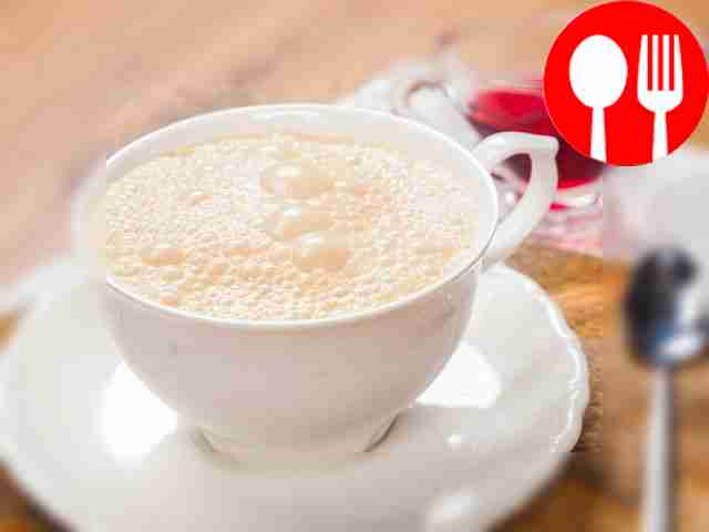 Ароматный сырный кофе