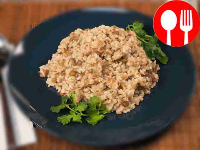 Рис с чечевицей