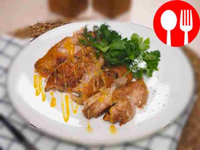 Вареная рулька в духовке