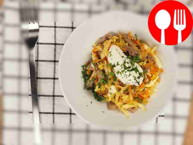 Салат «Клязьма» с редькой