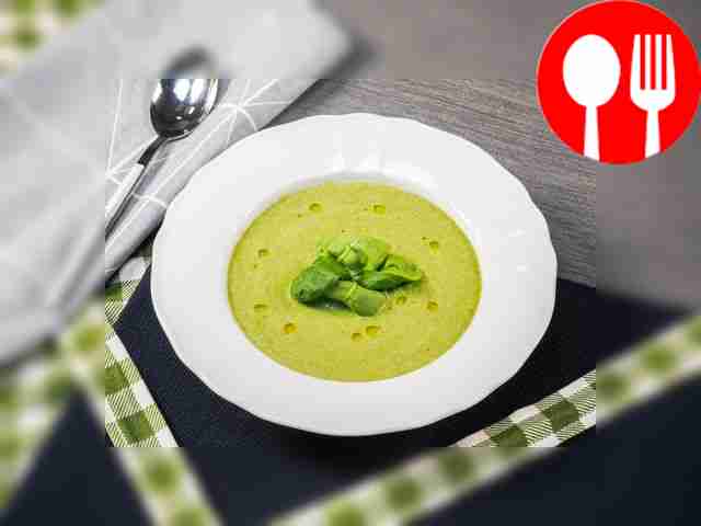 Суп-пюре из шпината