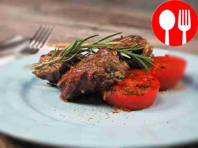 Телятина на гриле